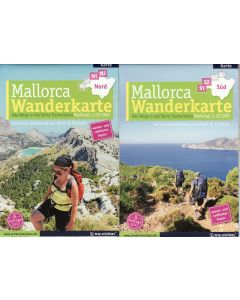Mallorca: Serra Tramuntana hiking map 1:35,000