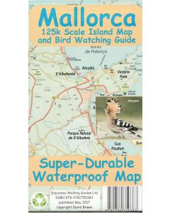 Mallorca SuperDurable Map and Bird Watching Guide