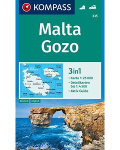 Malta - Gozo K235 1:25,000