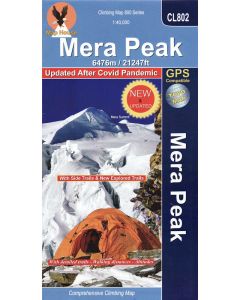 Mera Peak climbing map