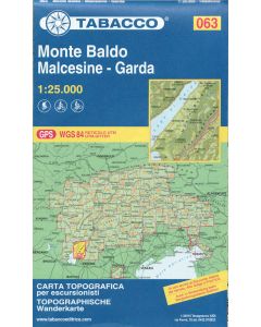 Monte Baldo - Malcesine - Garda  (63) 1:25,000