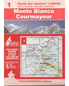 Monte Bianco  Courmayeur  Val dAosta 1 125000