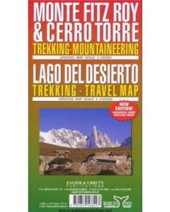 Monte Fitzroy - Cerro Torre 1:50k Lago del Desierto
