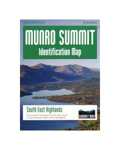 Munro Summit ID Map South East Highlands