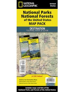 National Parks amp Forest of the US Map Pack Bundle