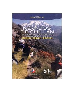 Nevados de Chillan trekking &amp; travel map 1:50,000