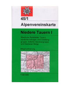 Niedere Tauern I 45/1 1:50,000