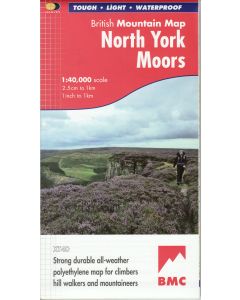 North York Moors BMC Mountain Map 140000