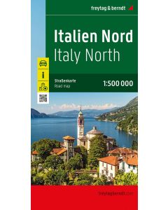 Northern Italy Road Map 1:500.000