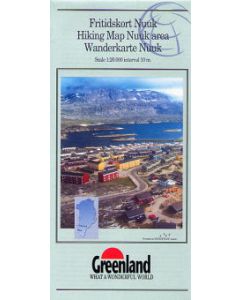 Nuuk hiking map 11A 120000