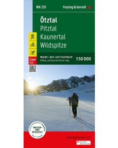 Otztal Hiking Cycling and Leisure MAp