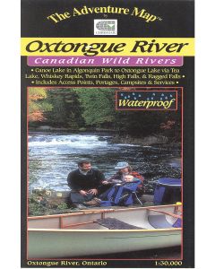 Oxtongue River Map (Ontario) (waterproof)