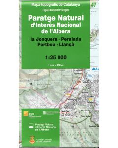Paratge Natural d'Interes Nacional de l'Albera (47) 1:25,000