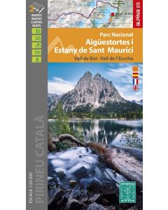 Parc Nacional dAiguestortes i Estany de Sant Maurici 2 map