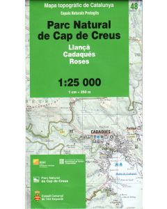 Parc Natural de Cap de Creus (48) 1:25,000 Map