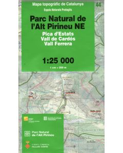 Parc Natural de l'Alt Pirineu NE (map no.44)