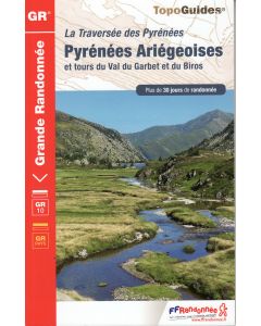 Pyrenees Ariegeoises GR10 TOPOGUIDE FFRP ref 1090