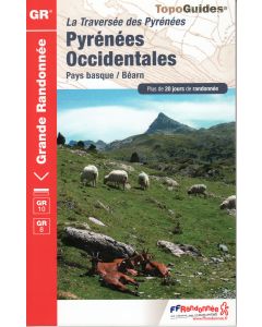 Pyrenees Occidentales GR10 &amp; GR8 (TOPOGUIDE FFRP) ref. 1086