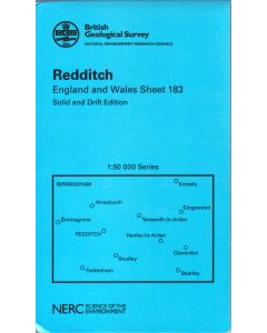 Redditch E183 (Solid &amp; Drift geology map)