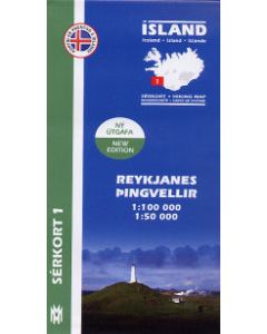 Reykjanes - Pingvellir 1:100,000 / 1:50,000