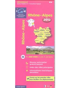 Rhone-Alpes (R14) 1:250,000