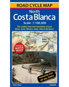 Road Cycle Map: North Costa Blanca