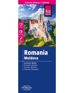 Romania, Moldova (1:600.000)