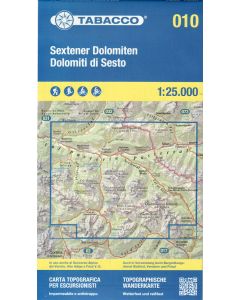 Sextener Dolomiten  Dolomiti di Sesto 10 125000