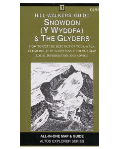 Snowdon and the Glyders Hillwalker's Map &amp; Guide