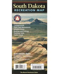 South Dakota Recreation Map