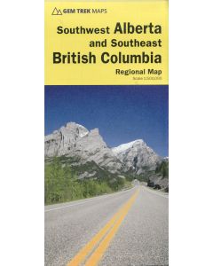 South West Alberta and Southeast B.C. explorers map 1:600K