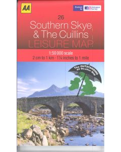 Southern Skye &amp; The Cuillins, No 26 LAMINATED