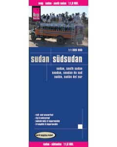 Sudan, South Sudan (1:1.800.000)