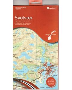 Svolvaer 10137 Map Furthest inland part of Lofoten