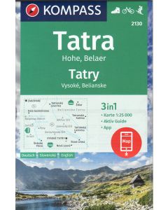 Tatra (High Tatras) K2130  1:25,000