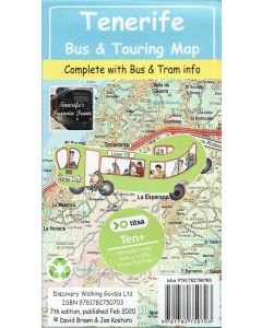 Tenerife Bus amp Touring Map