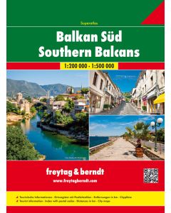 The Balkans South Country Map 1200000  1500000