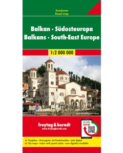 The Balkans - South Eastern European, Automap 1:2.Mio.