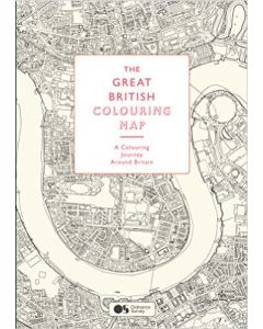 The Great British Colouring Map Ordnance Survey