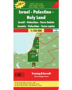 The Holy land  Israel  Palestein Automap 1150000 Top 1