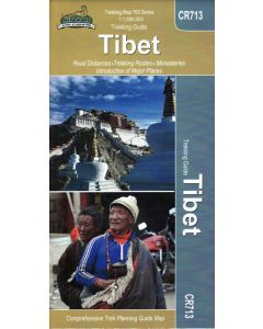 Tibet  Trekking Guide map