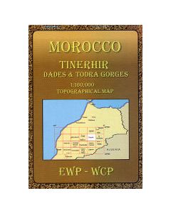 Tinerhir Morocco 1160 000 topographical map