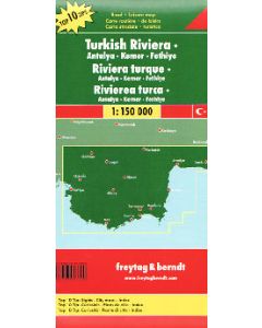 Turkish Riviera  Antalya  Kemer  Fethiye Automap 11500