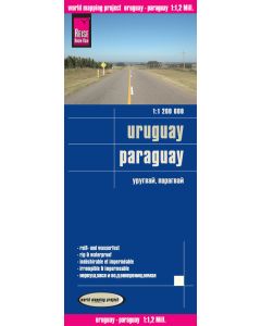 Uruguay, Paraguay (1:1.200.000)