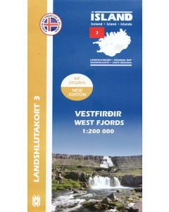 Vestfirdir (West Fjords) 1:100,000