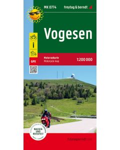 Vogesen, Motorcycle map 1:200.000