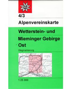 Wetterstein &amp; Mieminger Gebirge - east 4/3