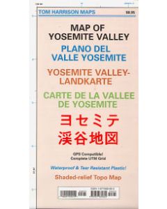 Yosemite Valley Map 1:24,000