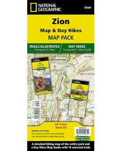 Zion Map amp Day Hikes Map Pack